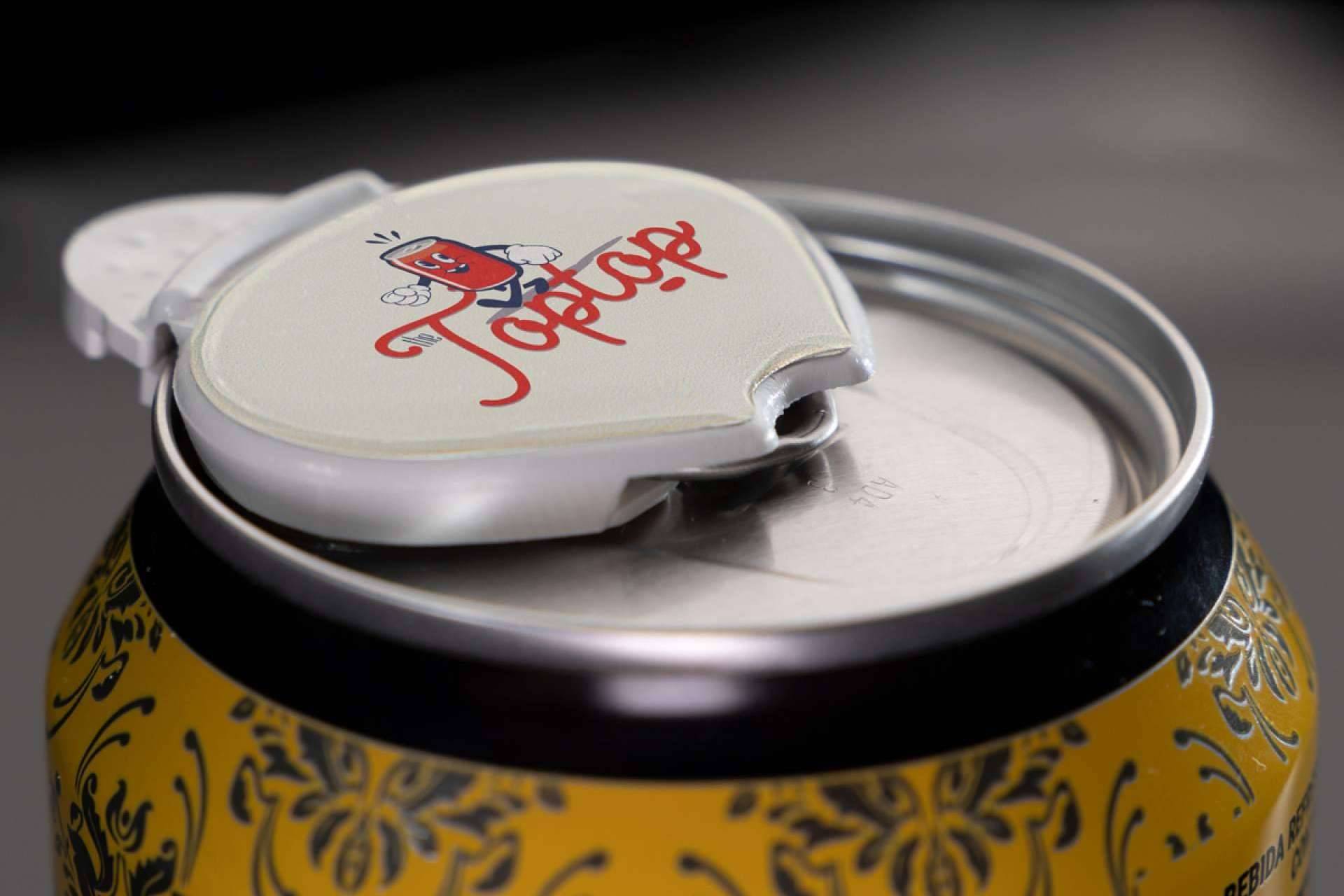 El nuevo tapón para latas personalizable es The Top·Top
