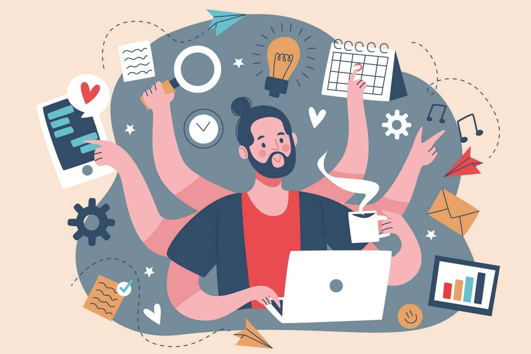 El coworking hace aumentar la productividad