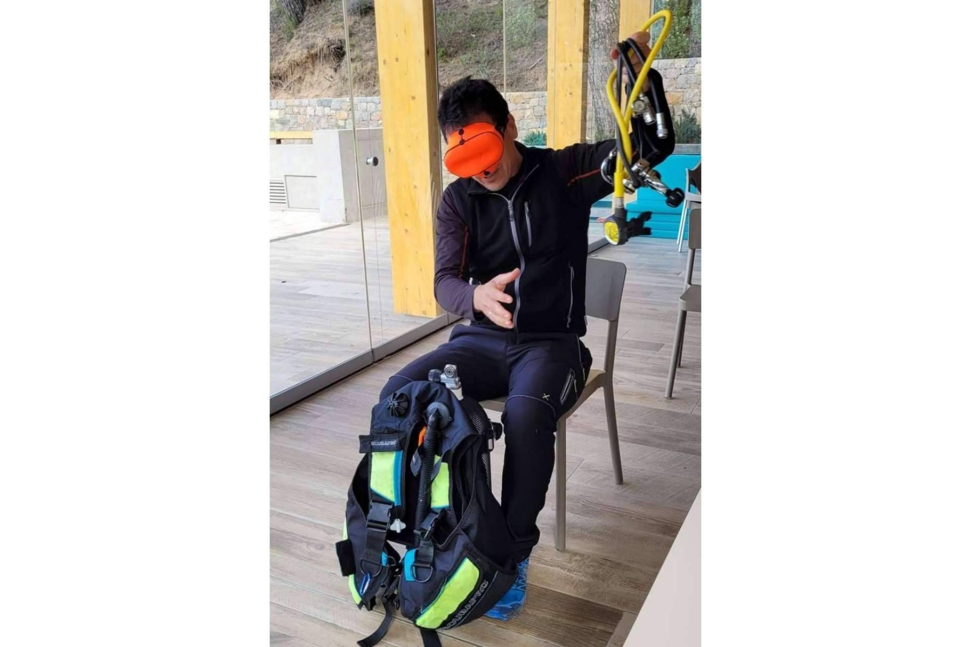Miguel Coll ofrece cursos de especialidad para instructores de buceo