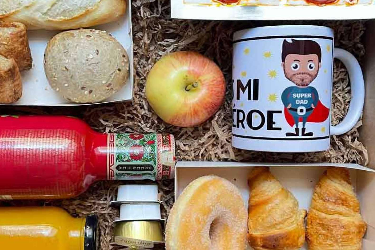 Desayunos a domicilio de Las Flores No Se Comen para el día del padre