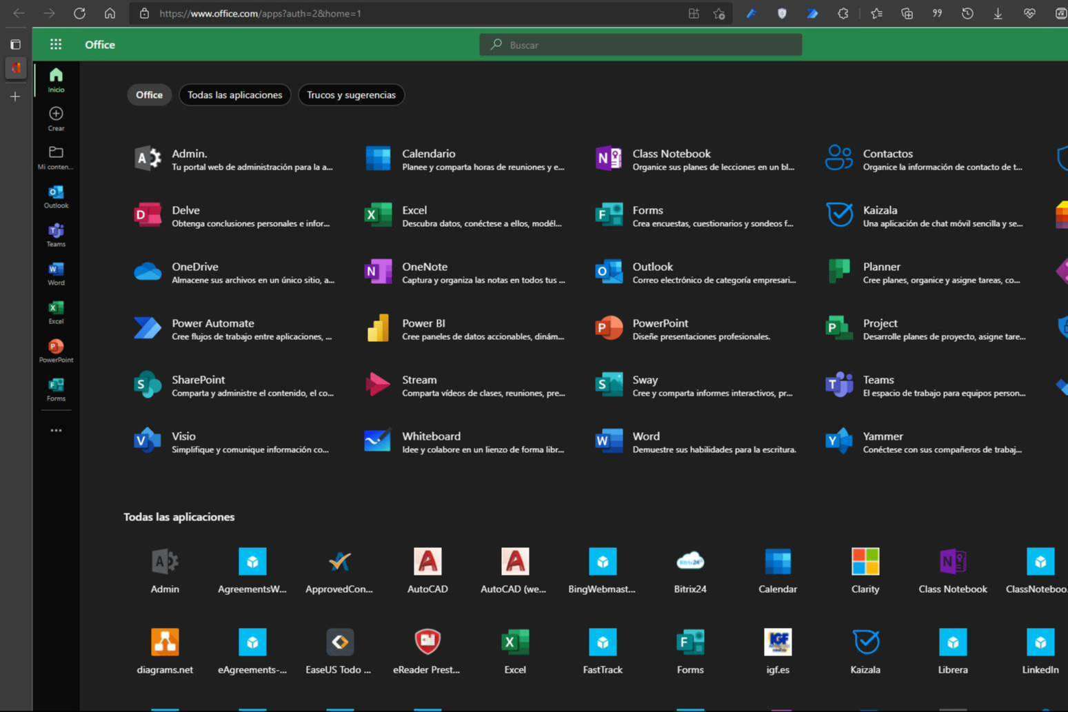 El Instituto Galego de Formación ofrece un completo curso profesional bonificado de Microsoft 365