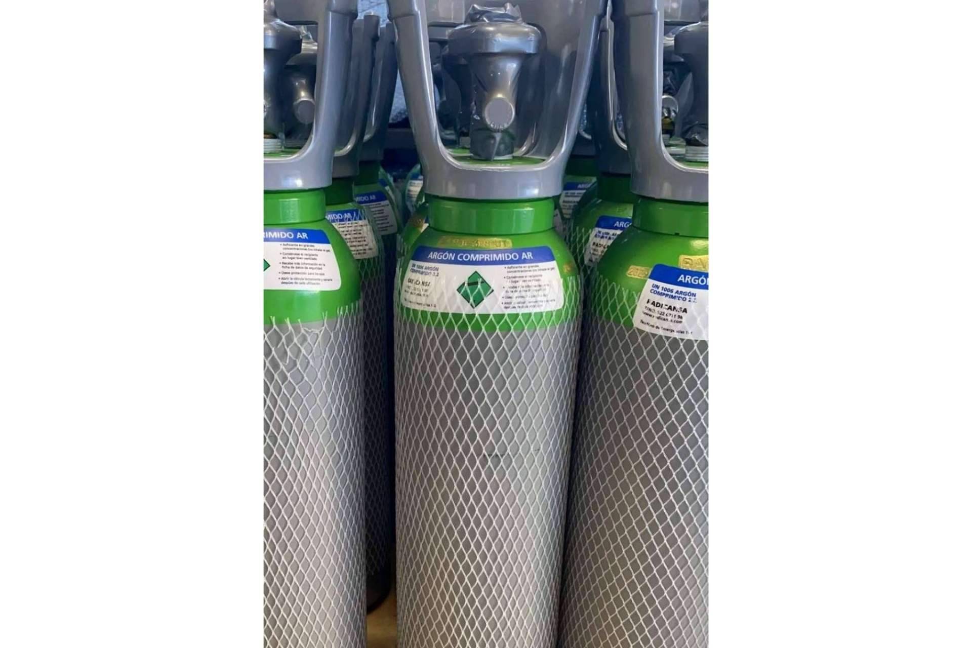 RADICANSA afirma que el argón es un gas noble que se usa para soldadura de acero inoxidable y aluminio