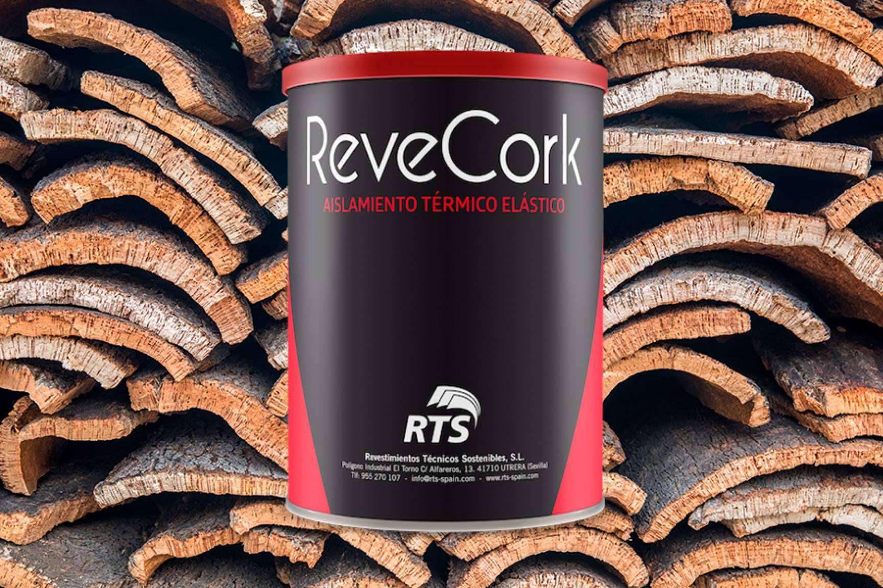 ReveCork proporciona protección y aislamiento térmico de las fachadas, de la mano de RTS