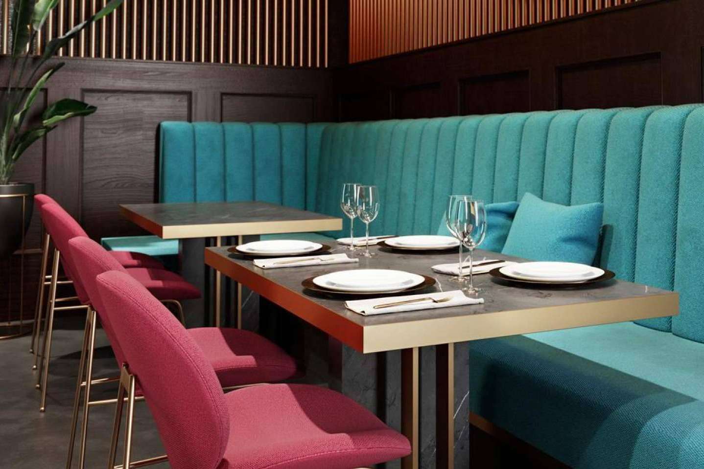 Vintage Technic de Rioma es una apuesta segura para vestir oficinas, restaurantes o espacios públicos