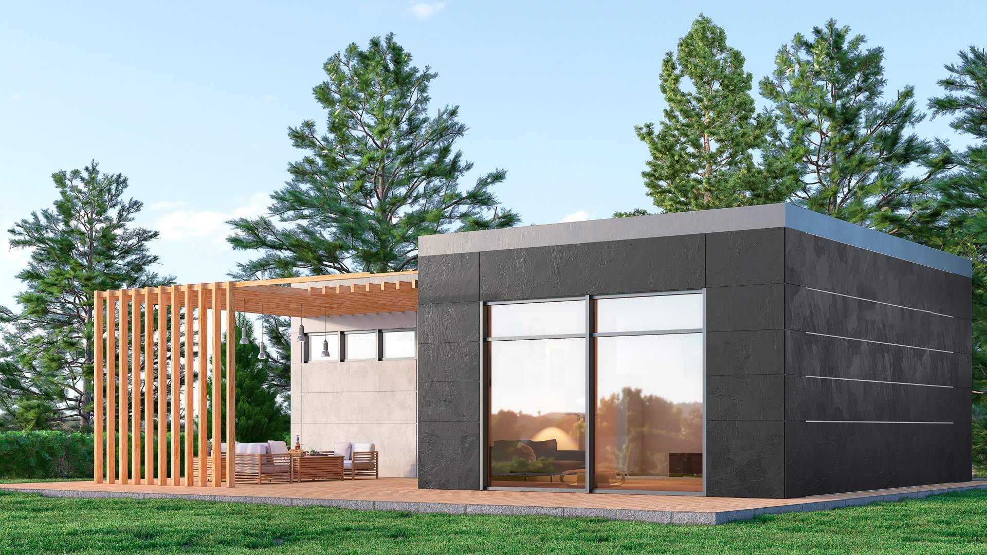 La iniciativa de KIRSAN Invest para pequeñas y medianas empresas consiste en edificios modulares compactos con paneles solares integrados