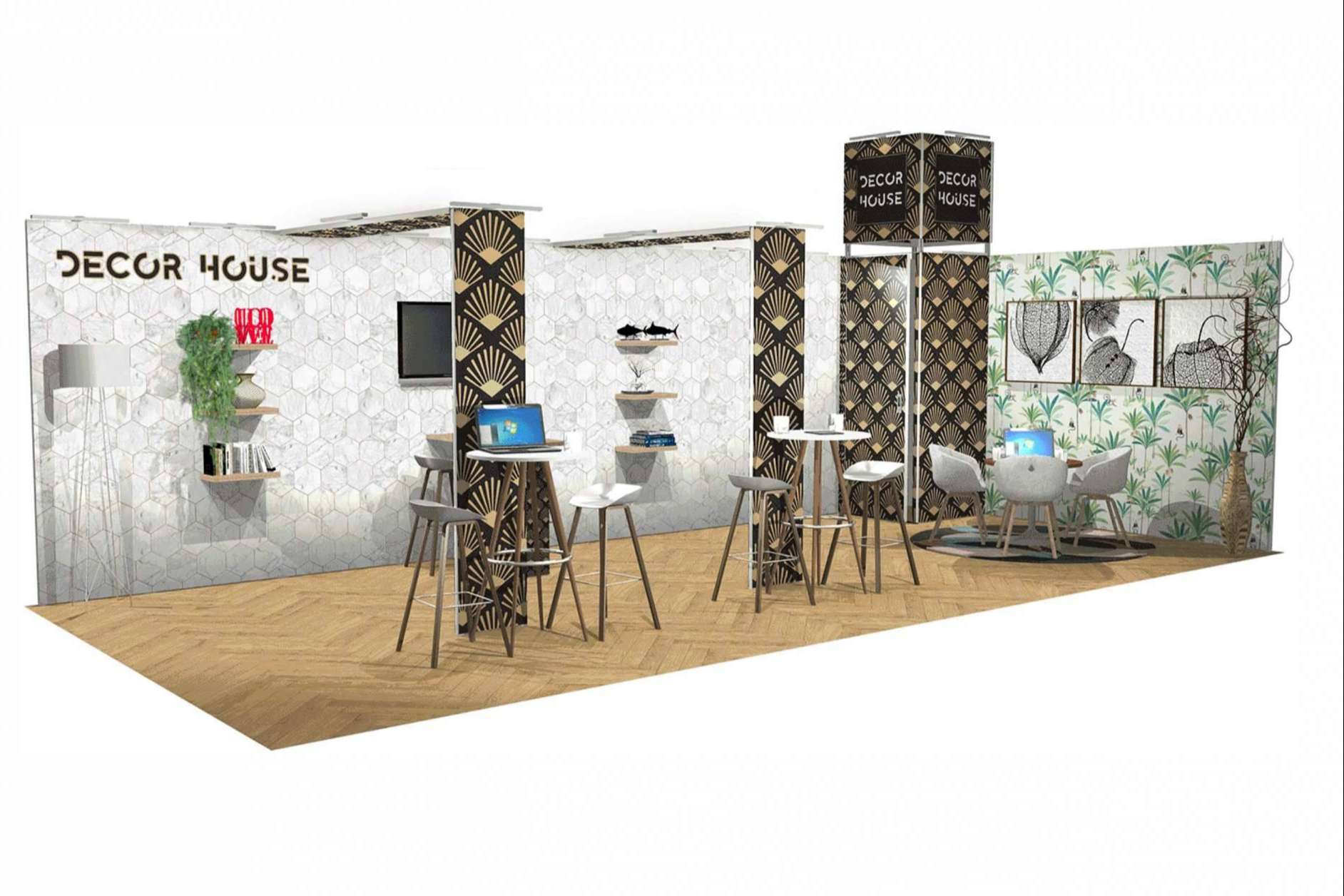 Stand smart para ferias y eventos, por Olika Stands