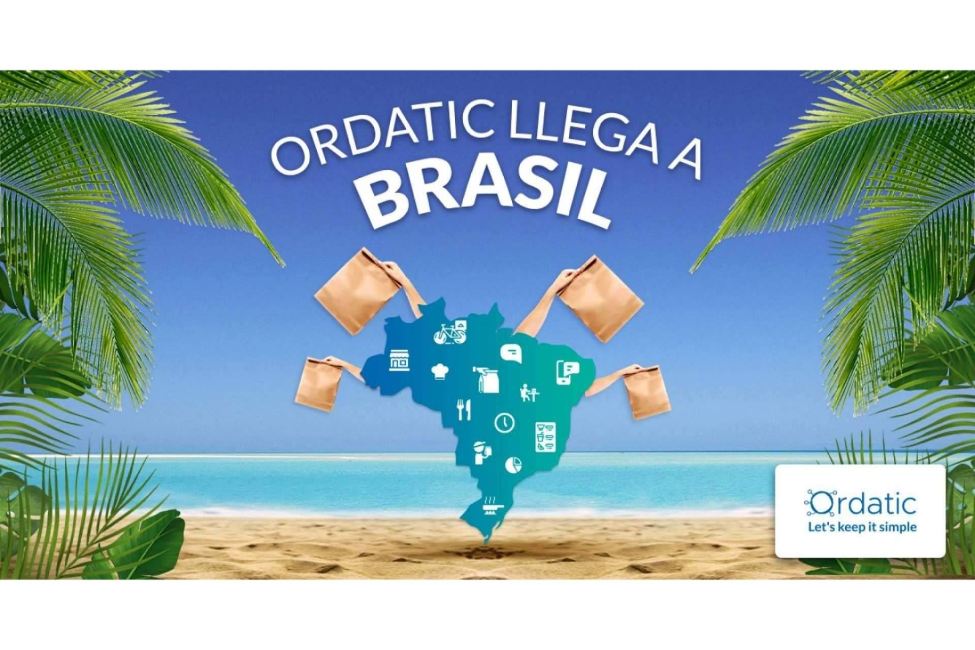 Ordatic continúa con su internacionalización llegando a Brasil