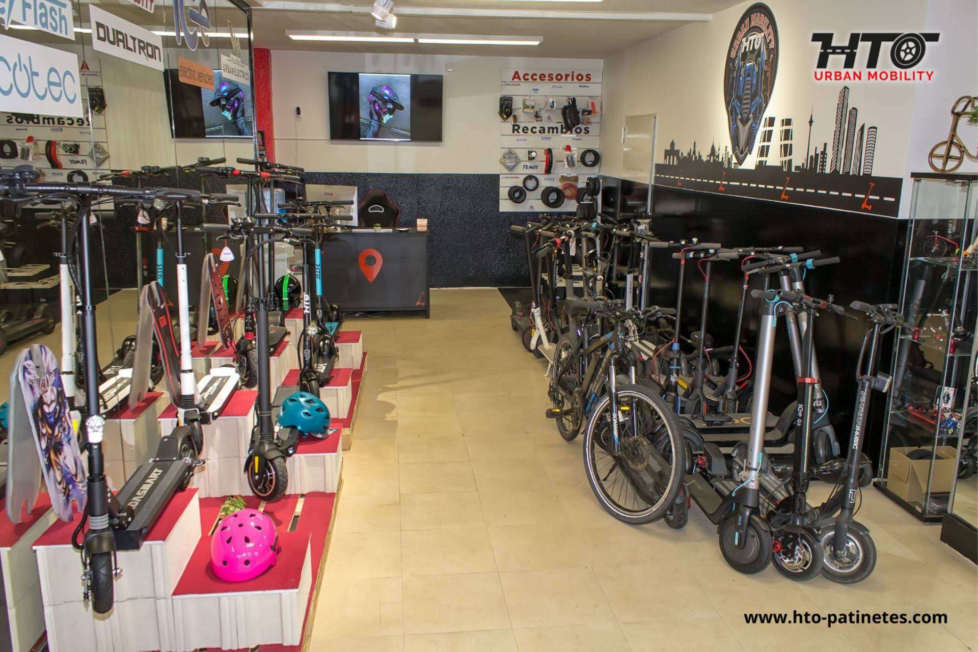 HTO Urban Mobility dispone de los patinetes más vendidos para el verano