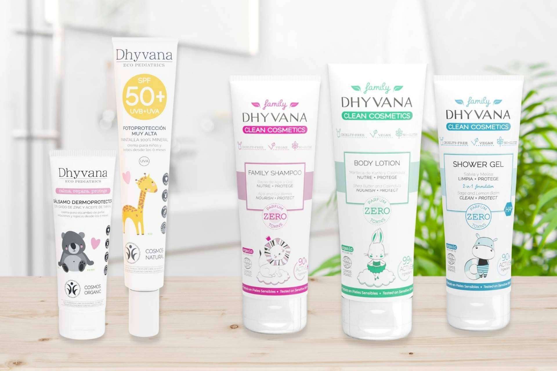 Cuidar la piel de toda la familia con la cosmética 100 % orgánica de DHYVANA