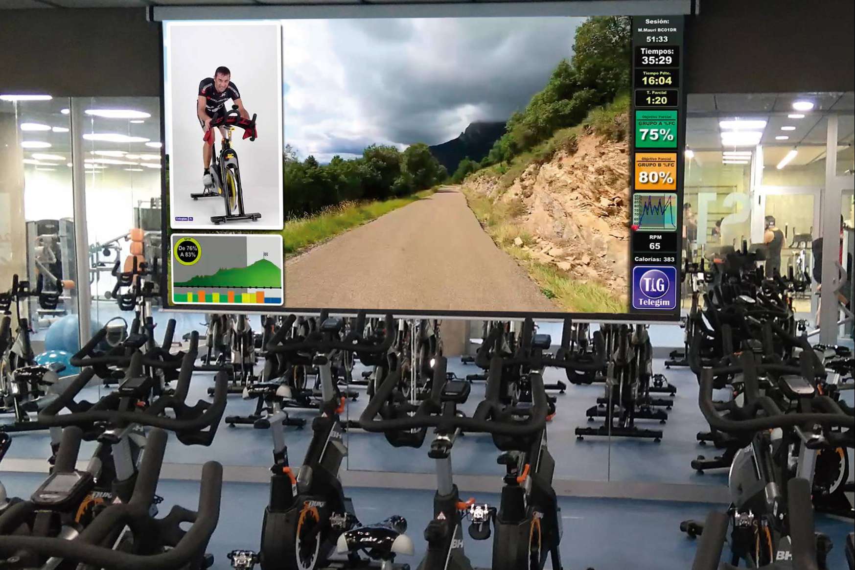Telegim.tv, pioneros en clases virtuales para gimnasios y hoteles