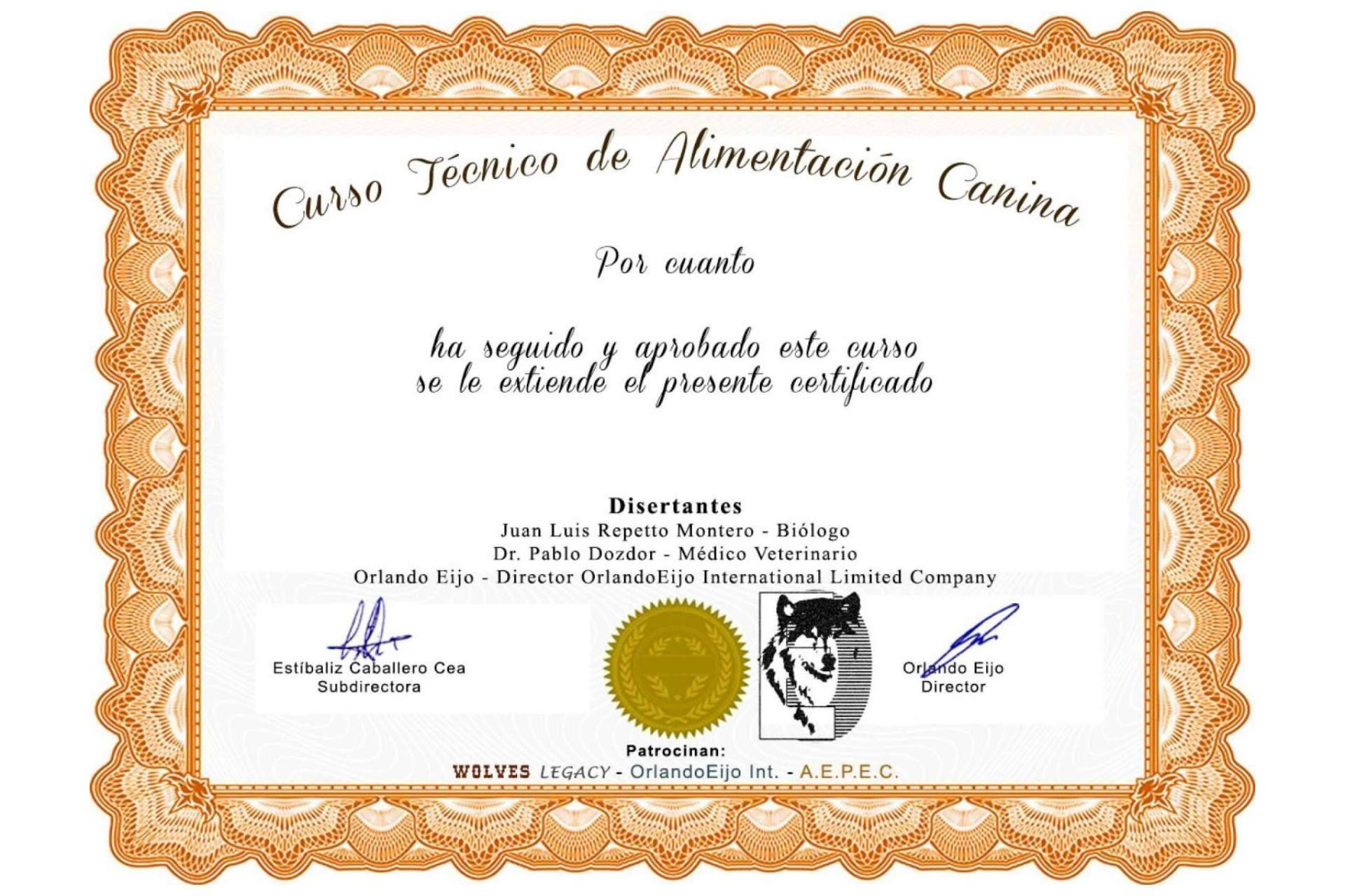 Wolves Legacy respalda distintos cursos adiestramiento canino gratis