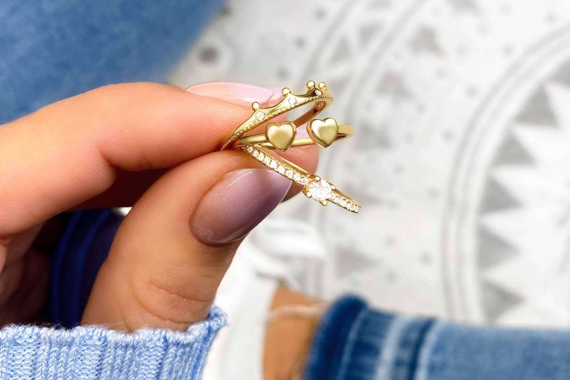 Amplia variedad de anillos de plata de gran calidad, disponibles en Le Petit Marie