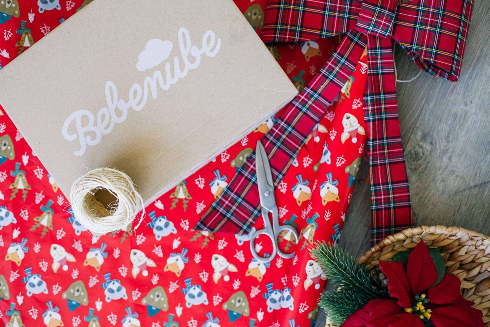 Un servicio de suscripción para padres y madres que mensualmente envía una caja con productos para bebés, Bebenube
