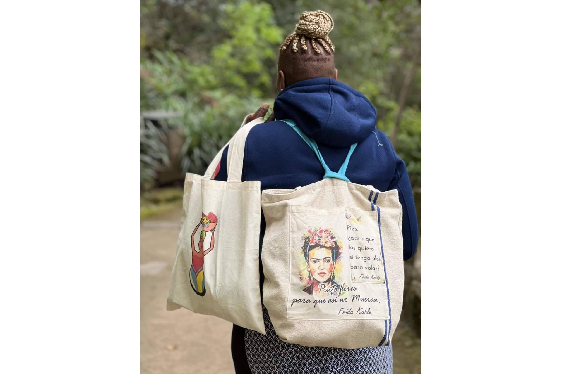 Natinee Bags confecciona bolsas personalizadas y reutilizables