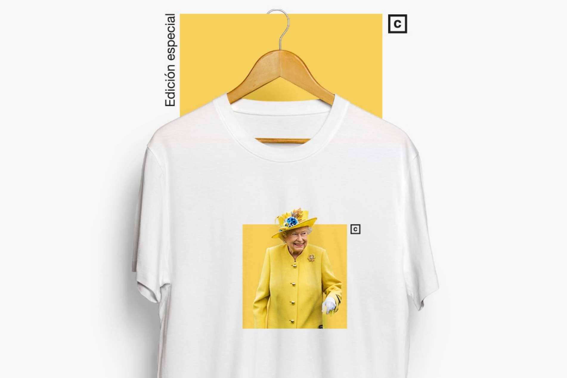 'God Save The Queen'. La camiseta top ventas de Themain