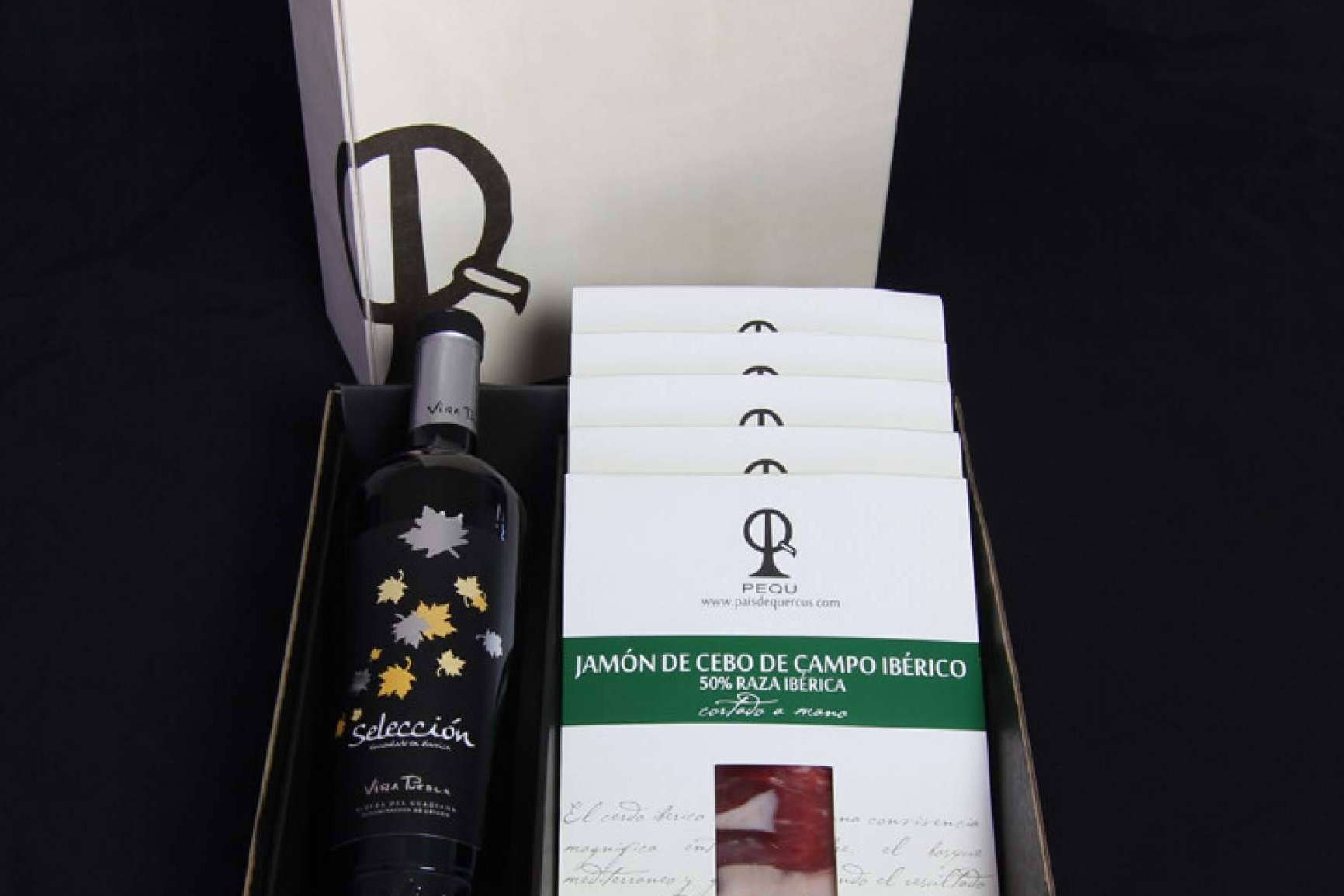 Regalar los packs de selección de productos de Pais de Quercus