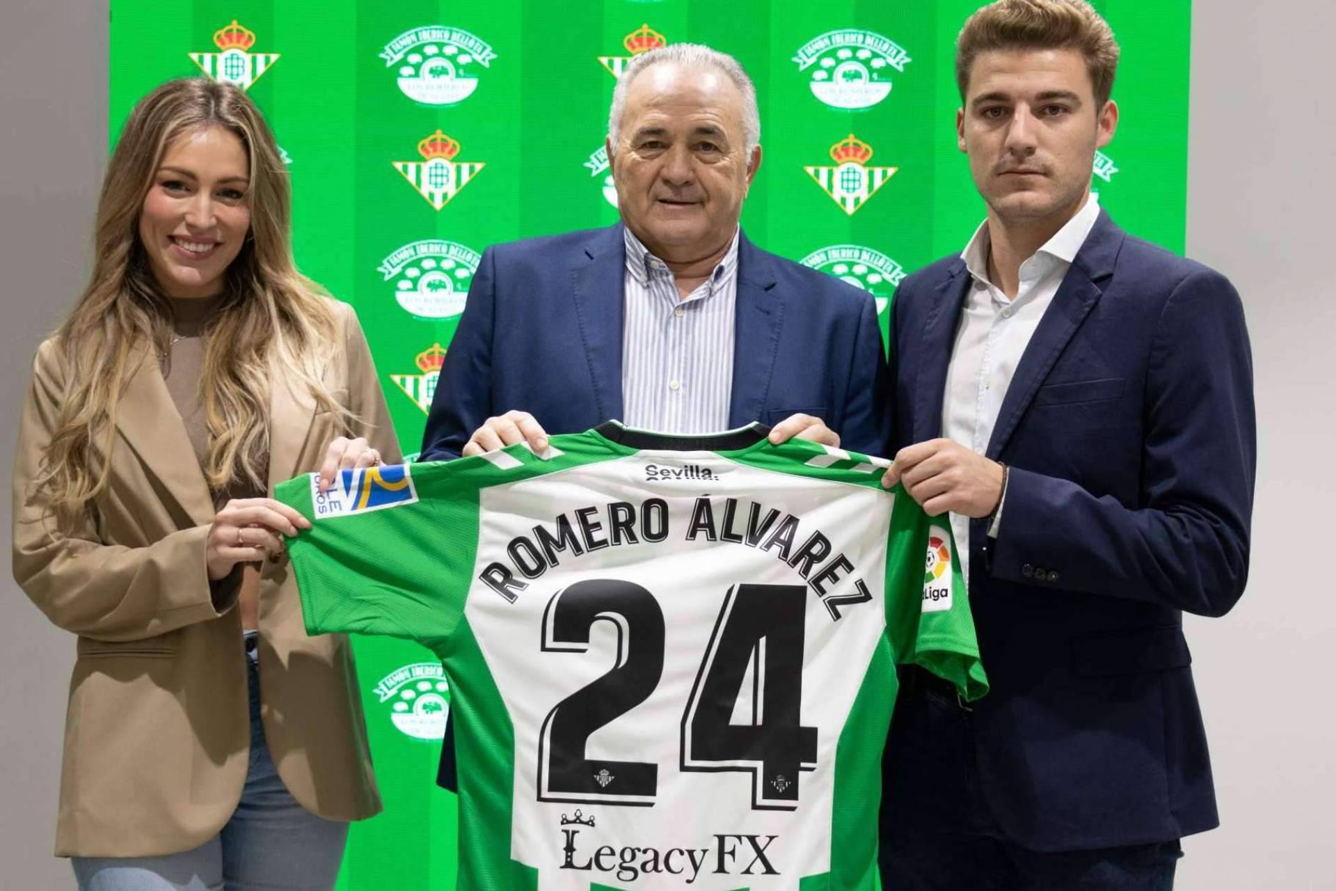 Romero Álvarez S.A. será patrocinador oficial del Real Betis Balompié durante las próximas tres temporadas