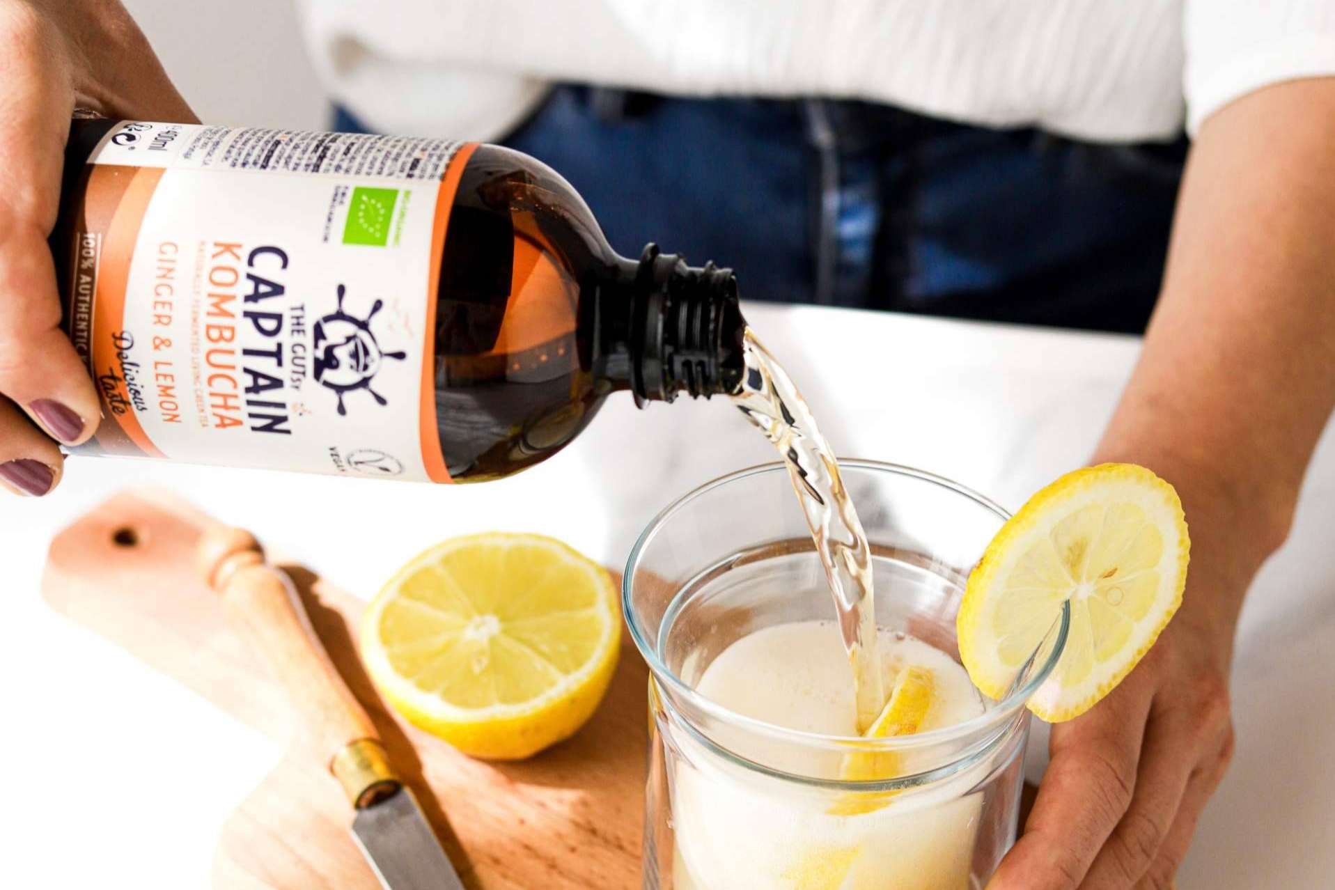 Probar una kombucha 100 % auténtica y deliciosa, de la mano de GUTsy Captain