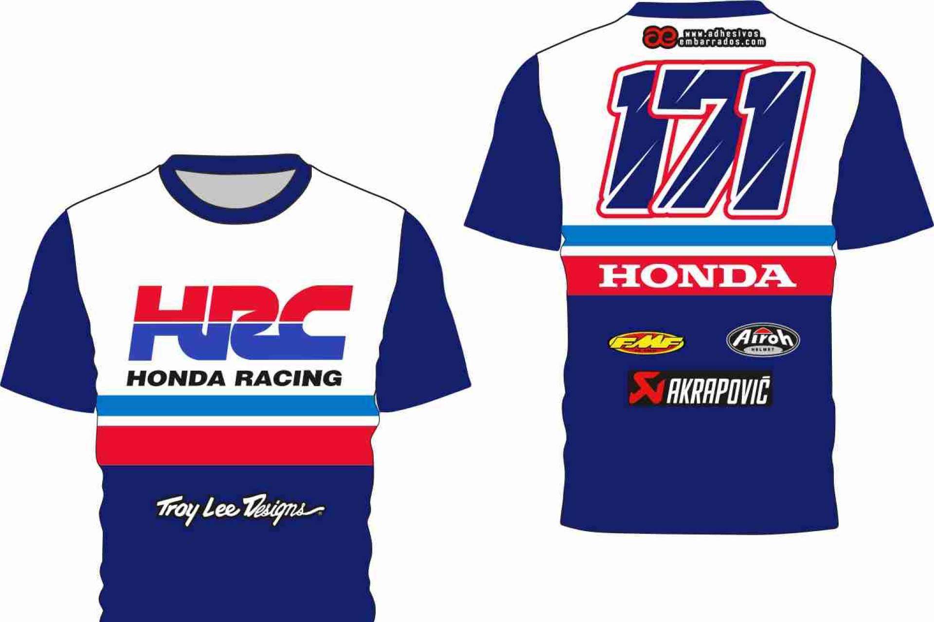 ADHESIVOSEMBARRADOS brinda un servicio de personalización de camisetas de deporte
