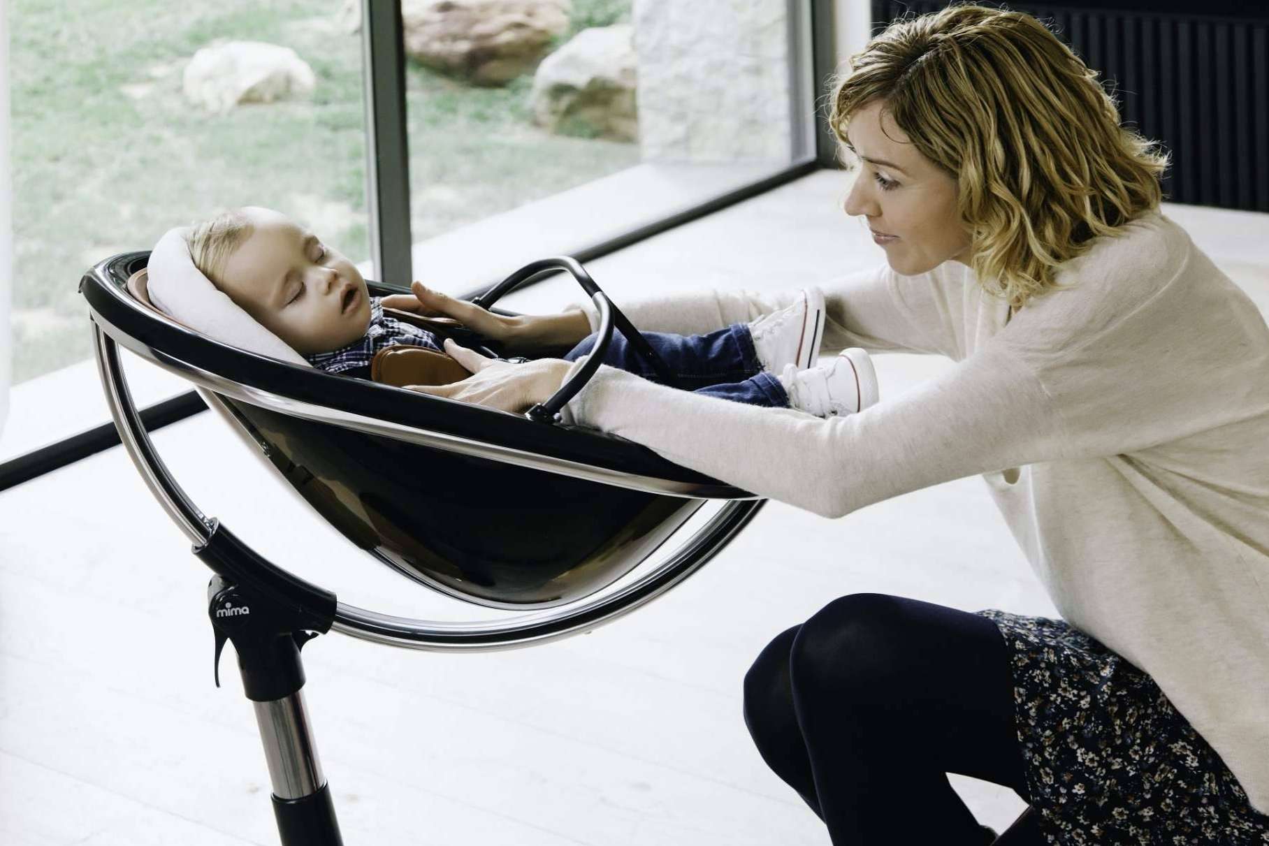 Cómo es la trona hamaca de bebé de Mimakids