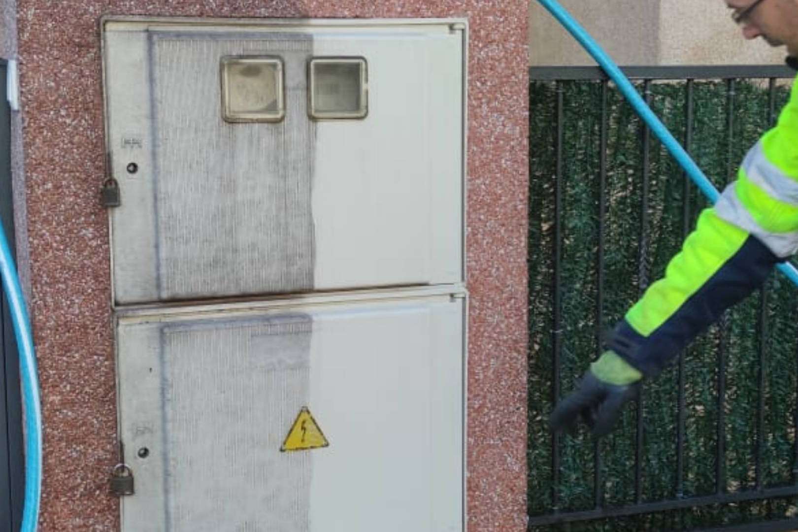 Limpieza con vapor a alta presión, la técnica innovadora de Galvan Lacados para comunidades y edificios de viviendas