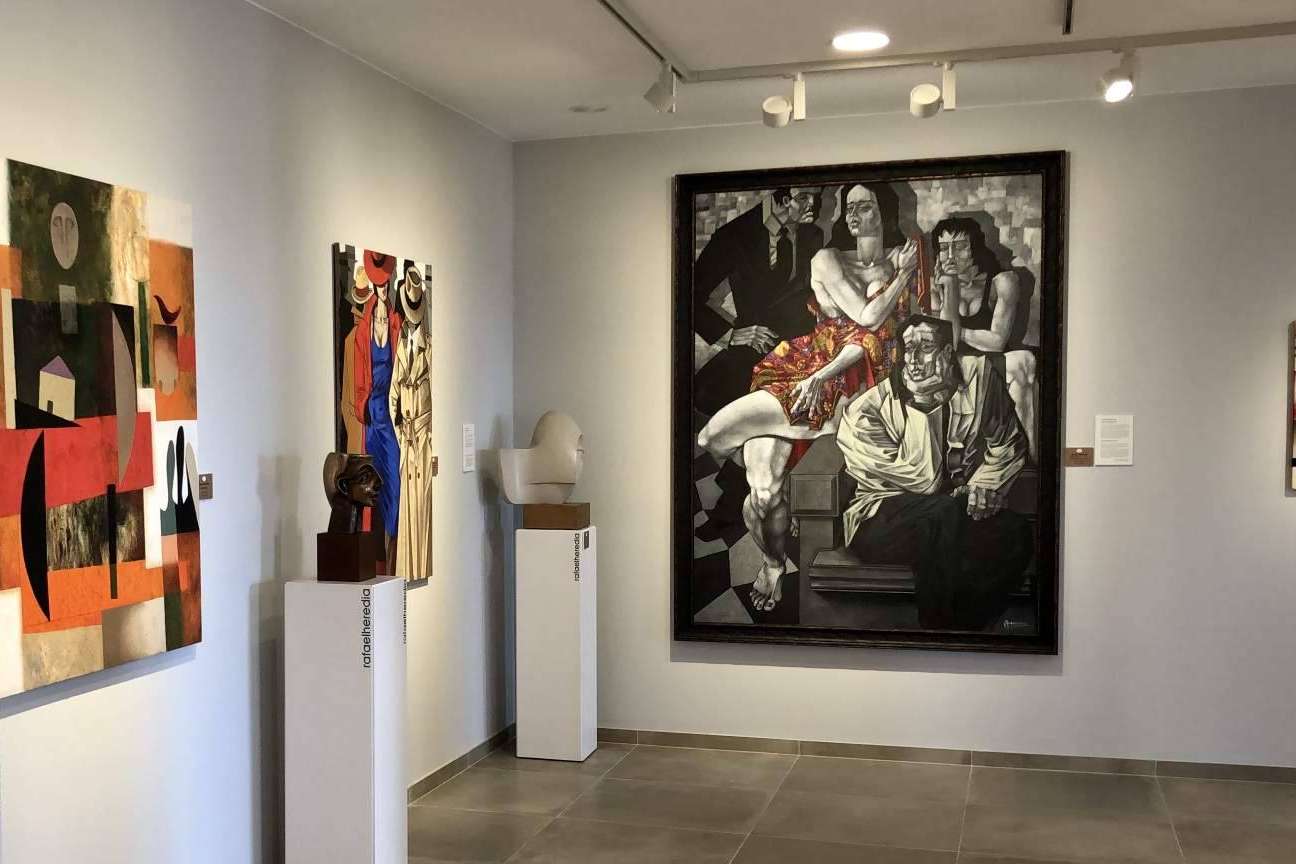 Lanzarote ART Gallery muestra grandes obras del artista Alfredo Montaña