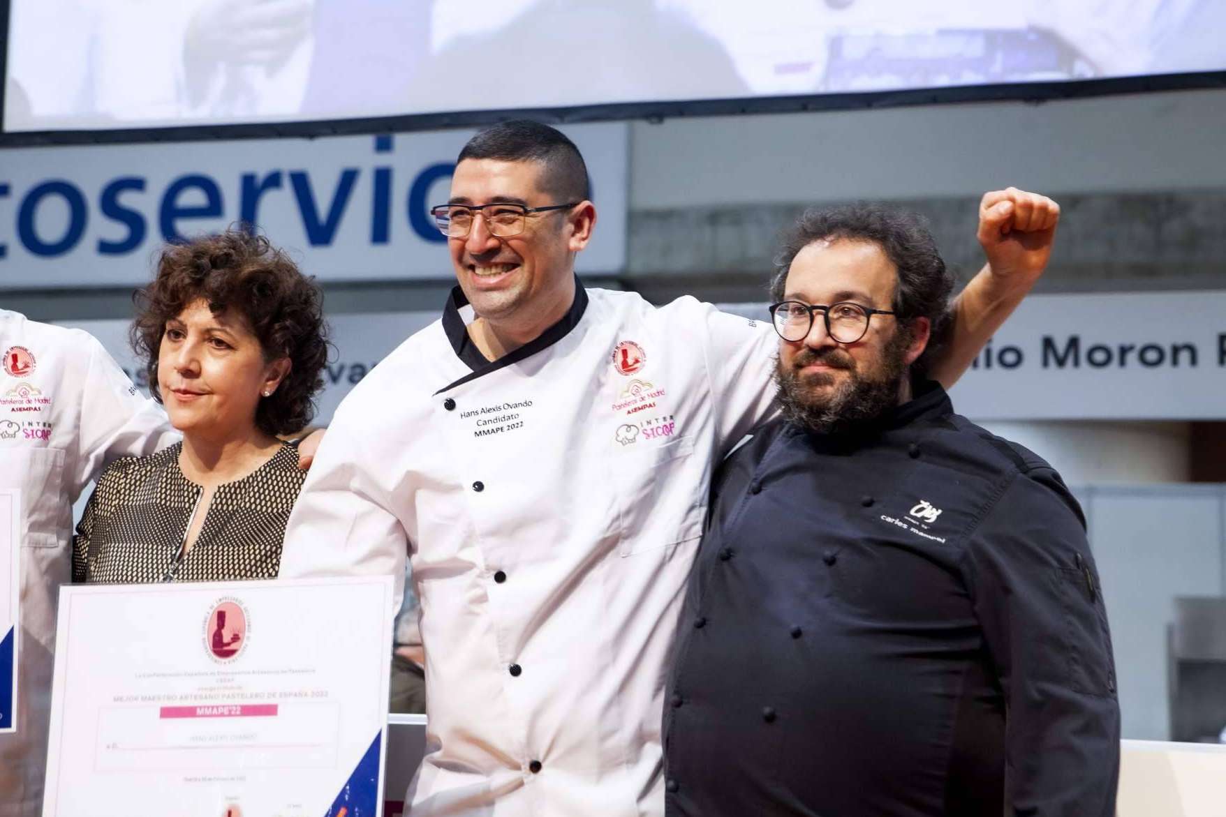 Hans Ovando, de Be Chef, gana el premio de Mejor Pastelero de España