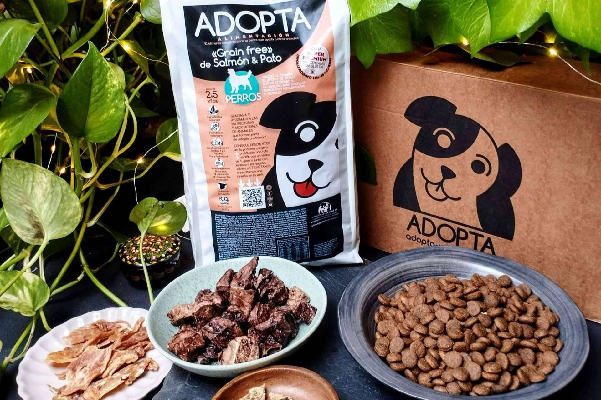 ¿Pienso para perros sin ingredientes alergénicos? ¡Es el momento de pasarse al pienso hipoalergénico de salmón y pato de ADOPTA!