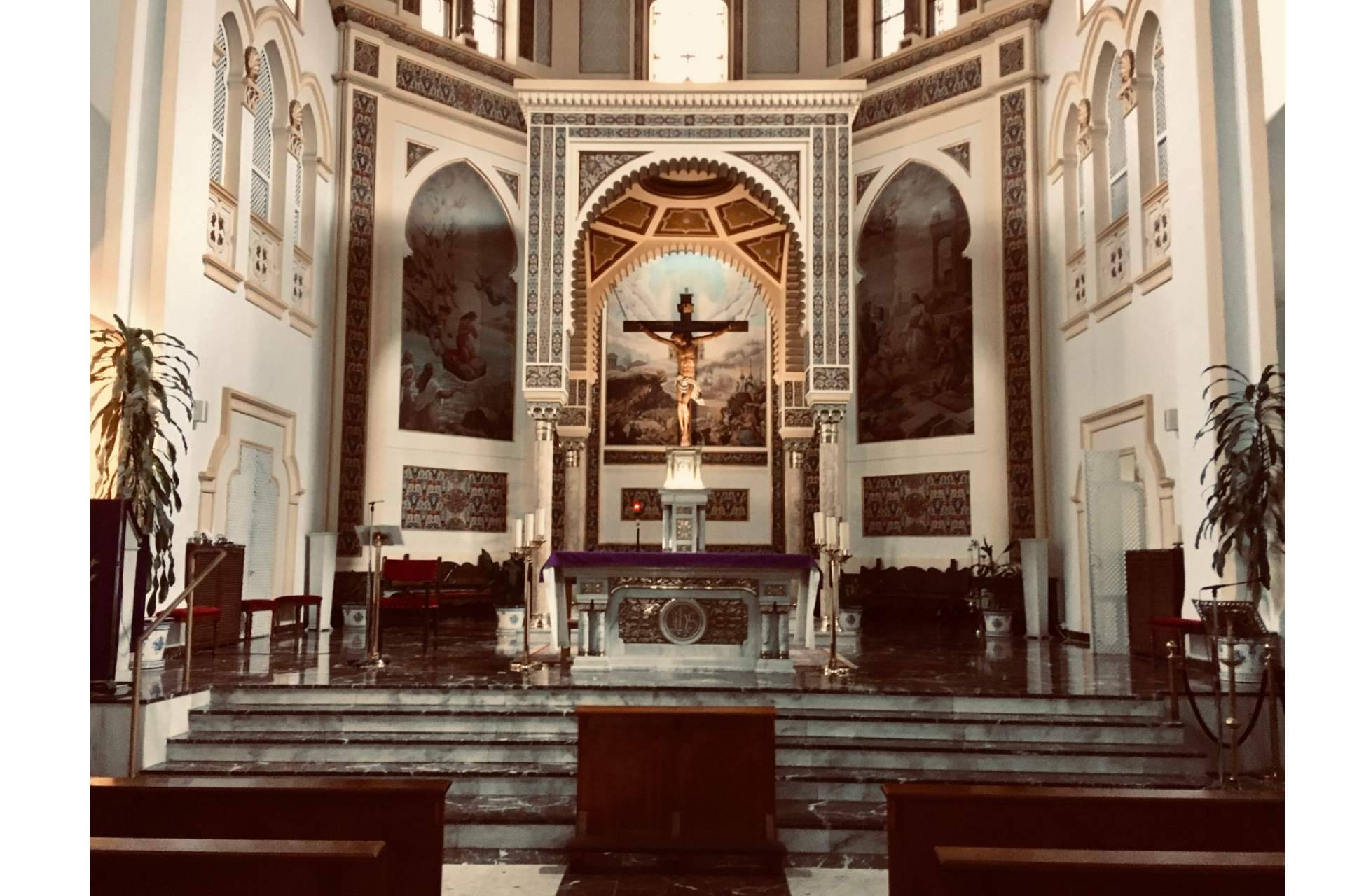 Un ejemplo de éxito Belltron en Madrid es la iglesia de Santa Cristina