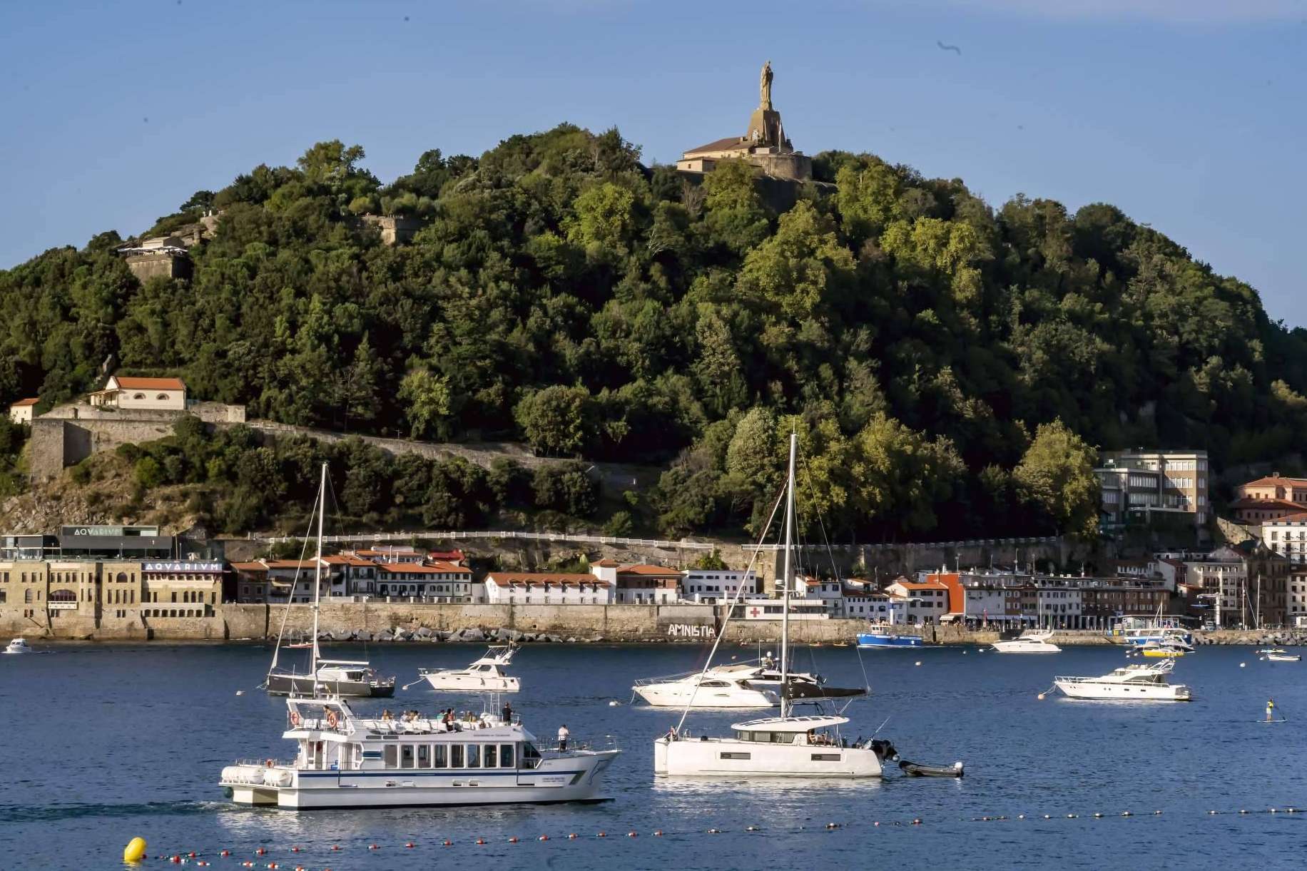 Una ruta costera con toda la información a un click a bordo del Ciudad San Sebastian
