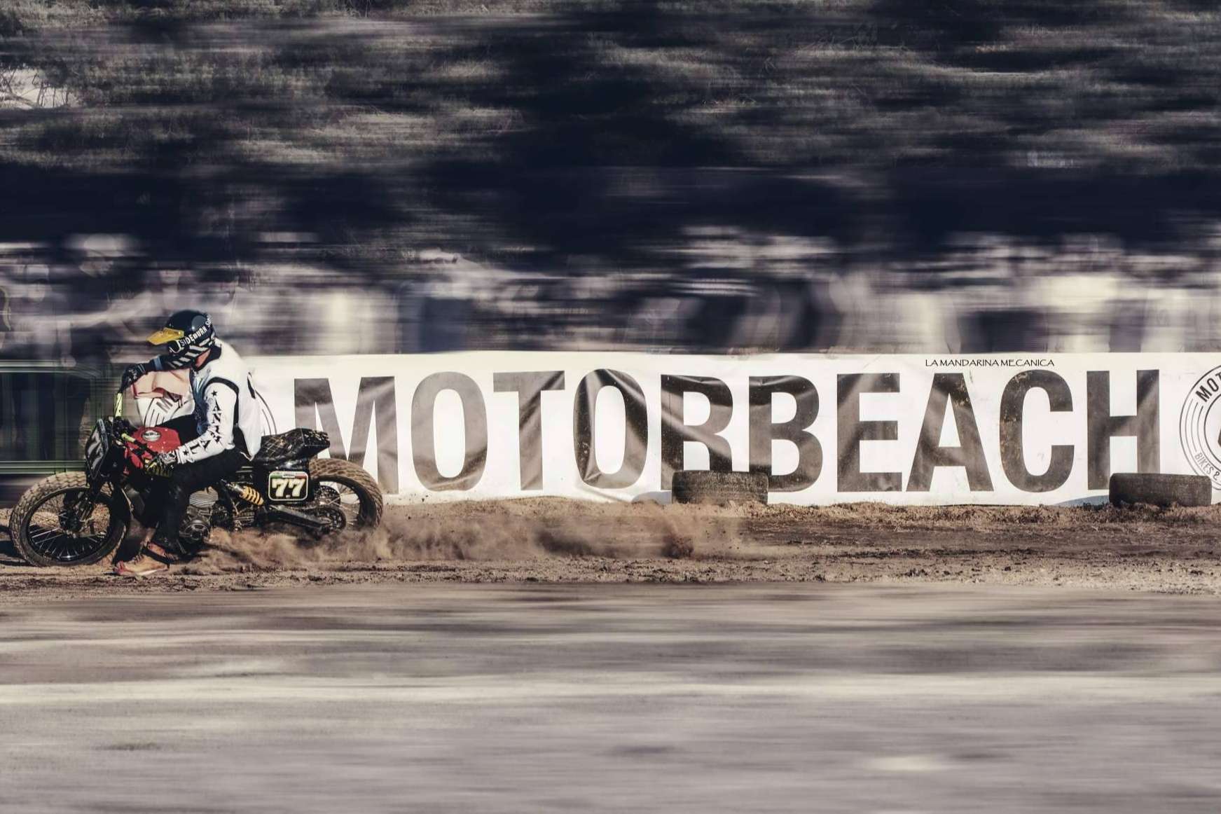 Flat Track, un circuito de Motorbeach donde disfrutar de una experiencia llena de adrenalina