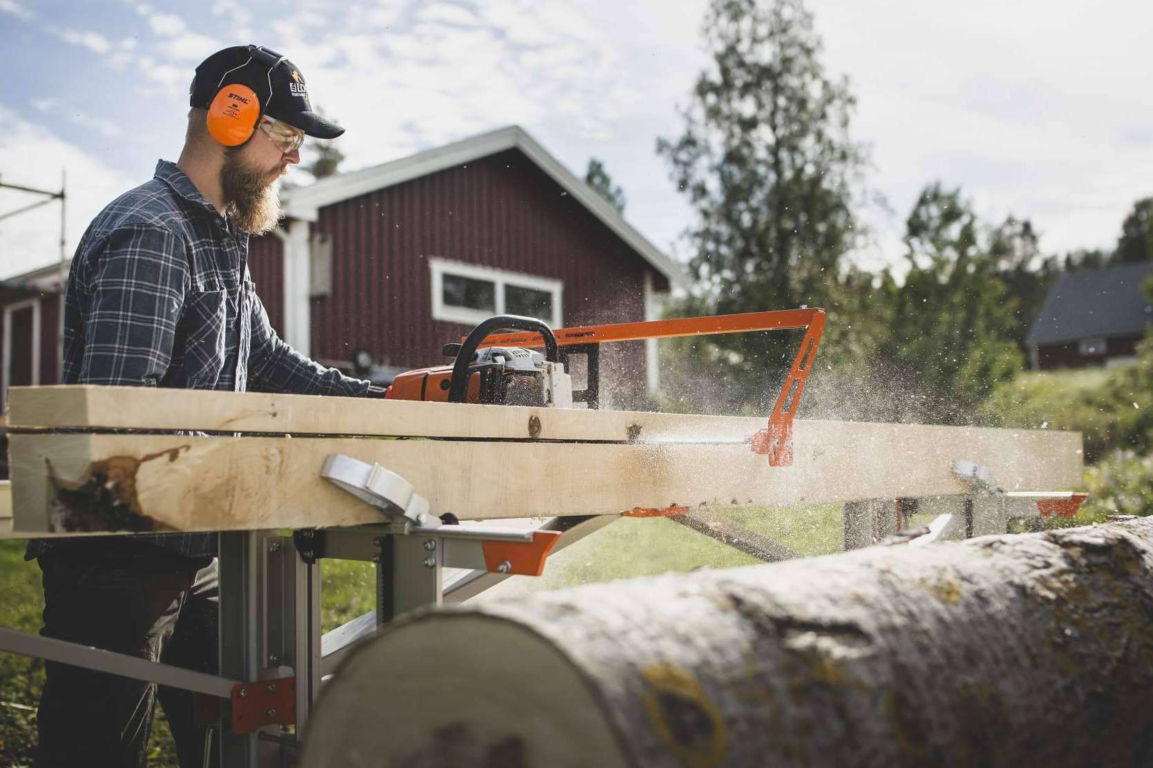 Aserraderos portátiles para motosierra, con Timber Tools