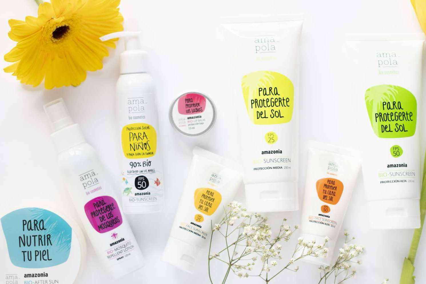 ¿Qué ventajas ofrecen los productos de protección solar mineral de Amapola Biocosmetics?