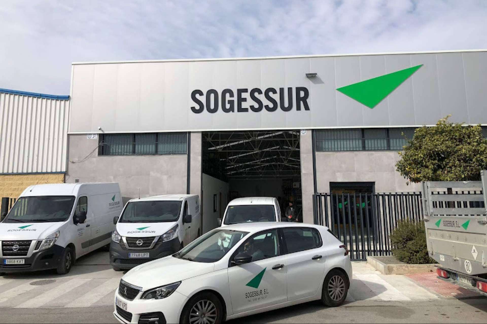 Alquiler y venta de material de construcción en Granada, con Sogessur