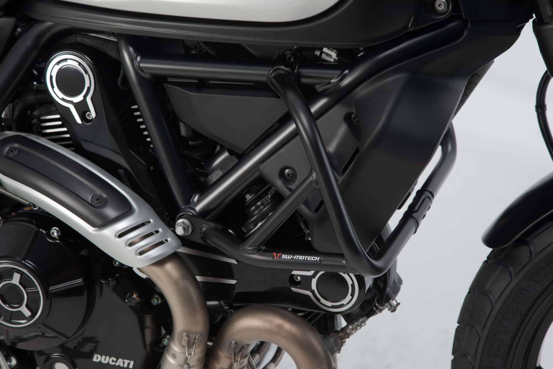 Modelos de protección de moto para Ducati Scrambler, con SW-MOTECH