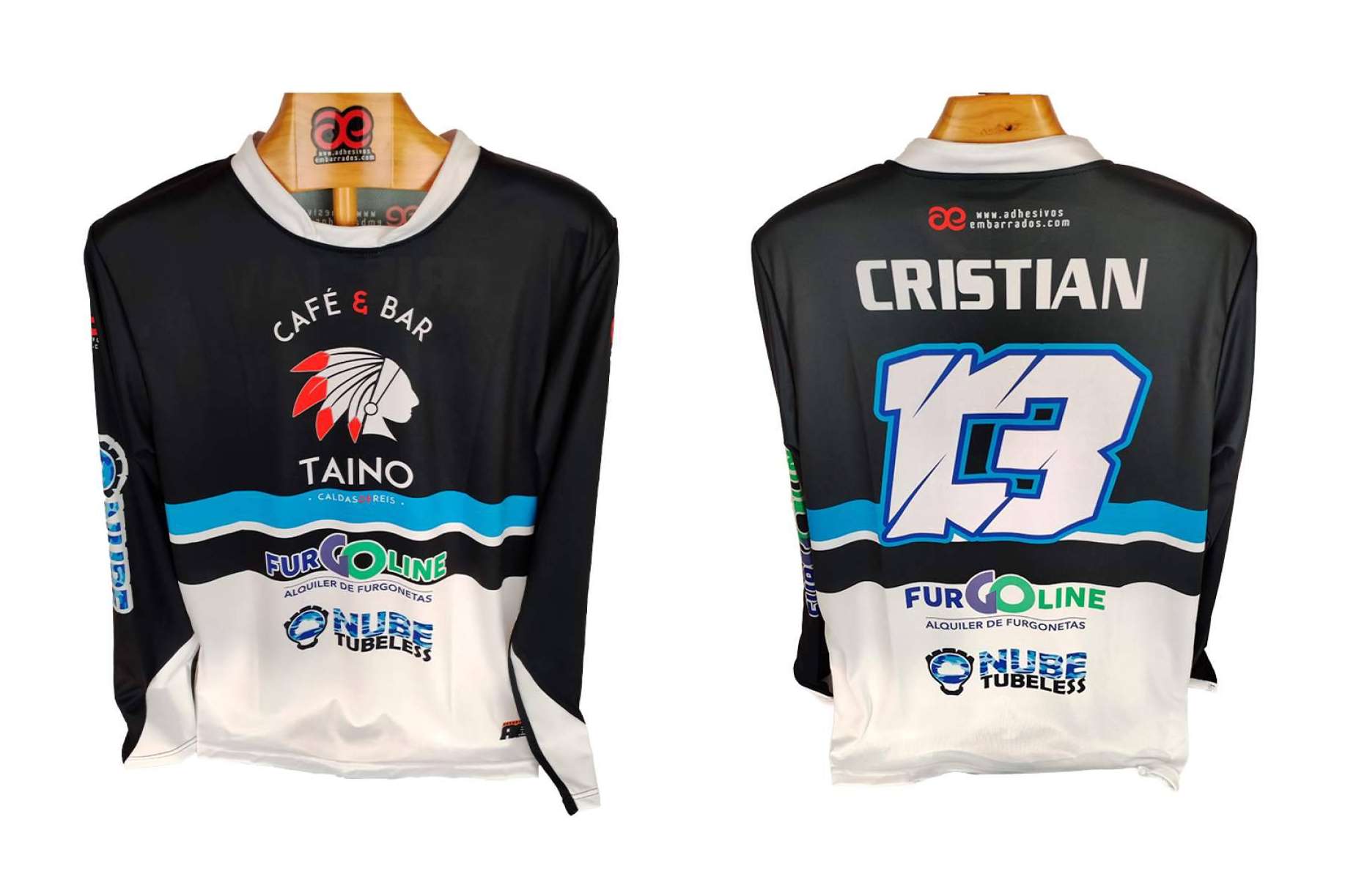 ADHESIVOSEMBARRADOS y su catálogo de ropa personalizada para motos offroad