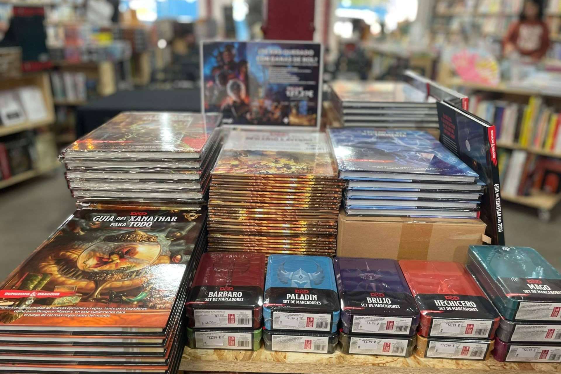 Juegos de rol Dungeons & Dragons. Una oferta espectacular del lote de libros