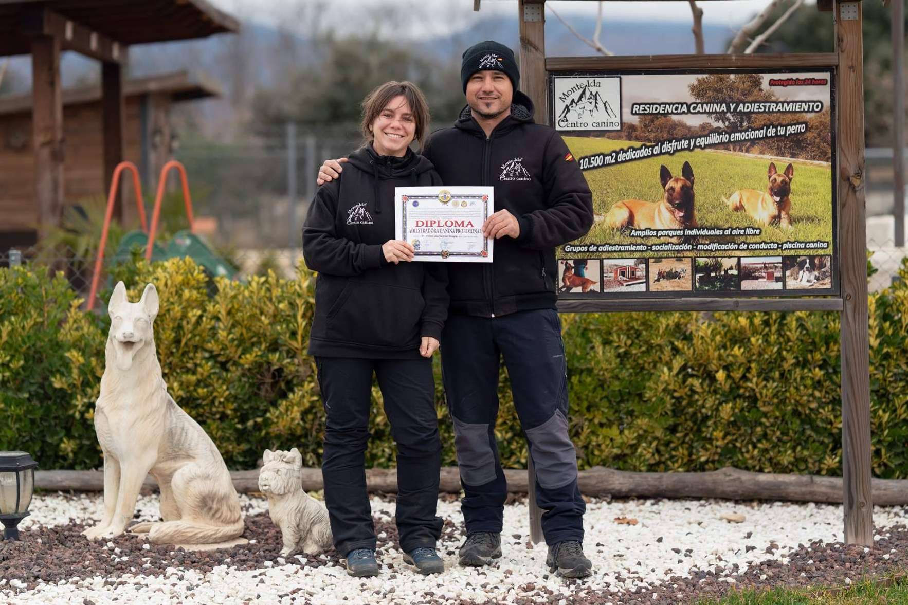 Curso de Adiestrador Canino Profesional. Escuela de adiestramiento Monte Ida