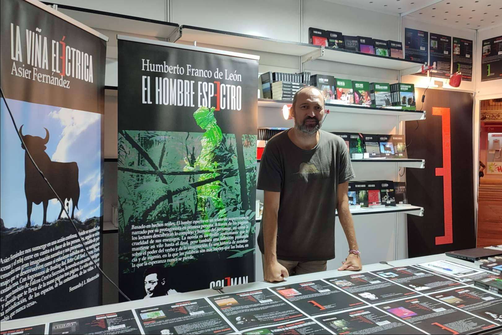 La participación de Coleman Ediciones junto a varios de sus autores en la Feria del Libro de Getafe