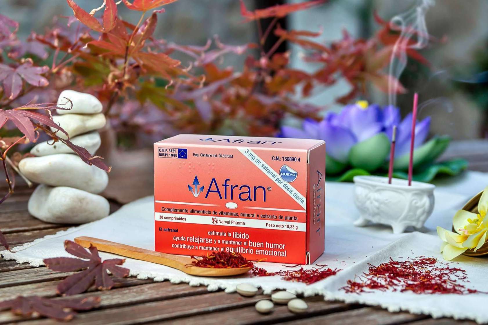 Afran, el producto de Narval Pharma para recibir el otoño con motivación y buen humor