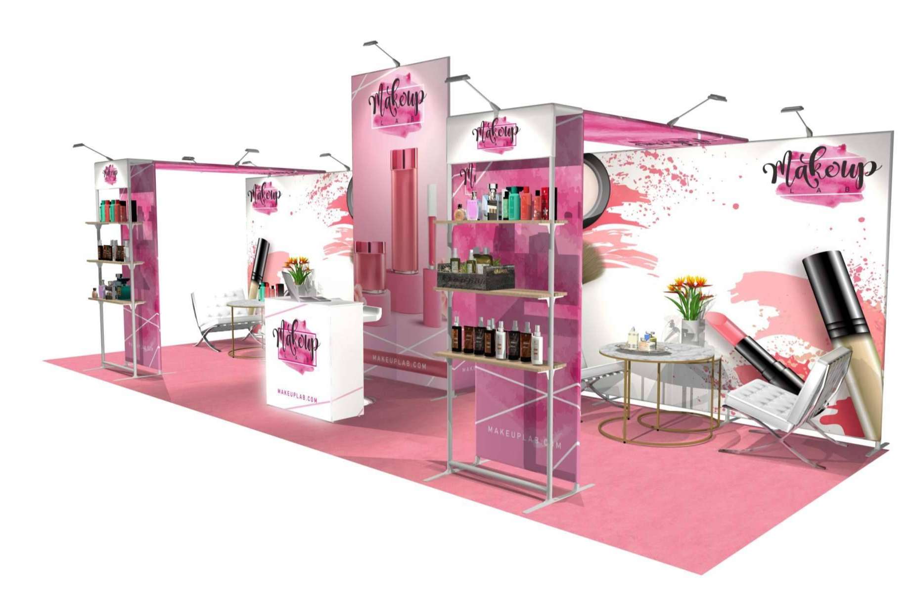 Especialistas en stands reutilizables con Olika