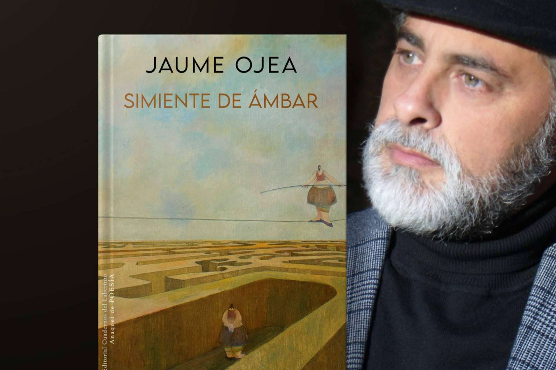 Jaume Ojea regresa a las librerías con su poemario 'Simiente de ámbar'