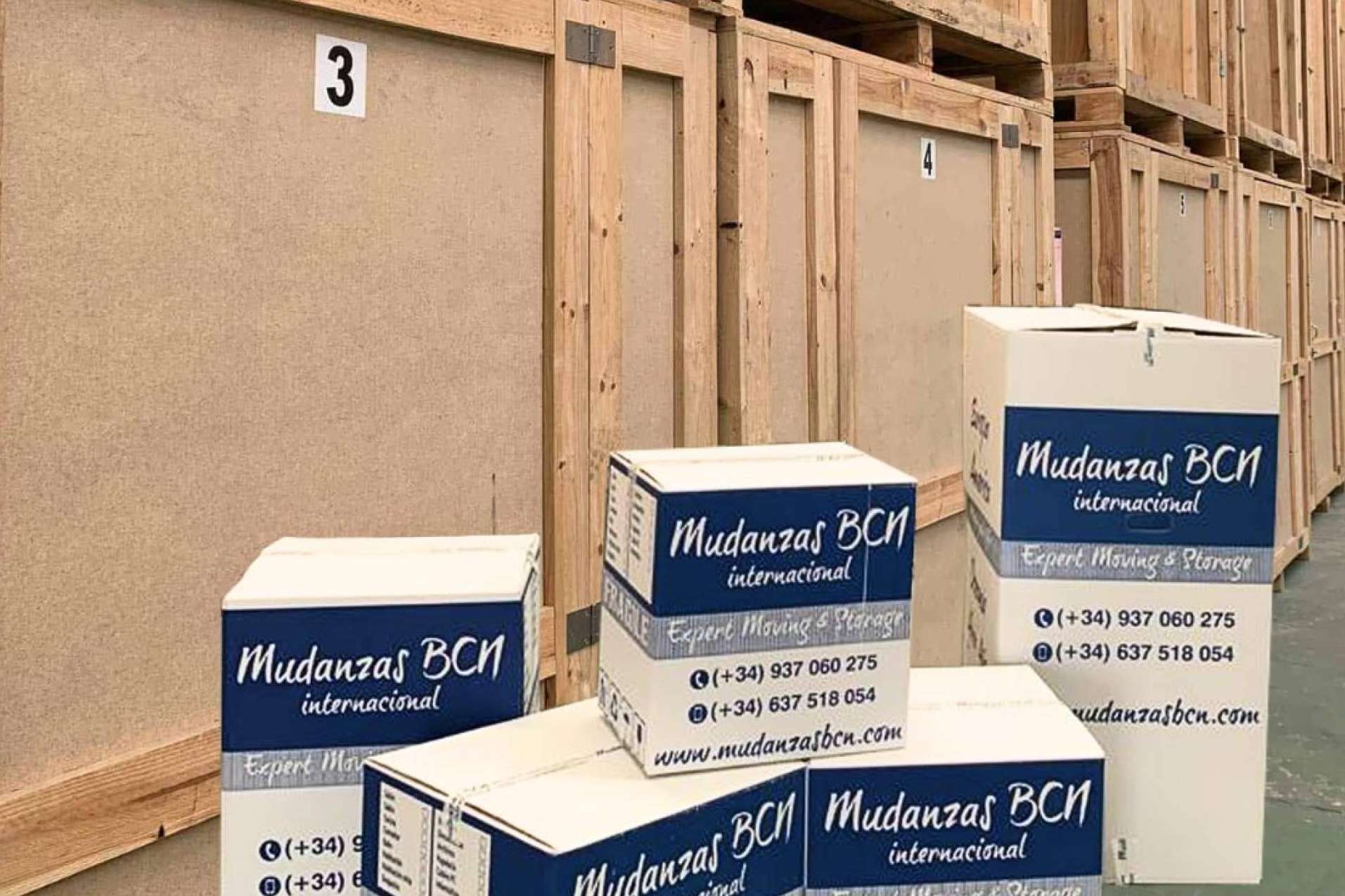 Servicio de guardamuebles, de la mano de Mudanzas BCN Internacional