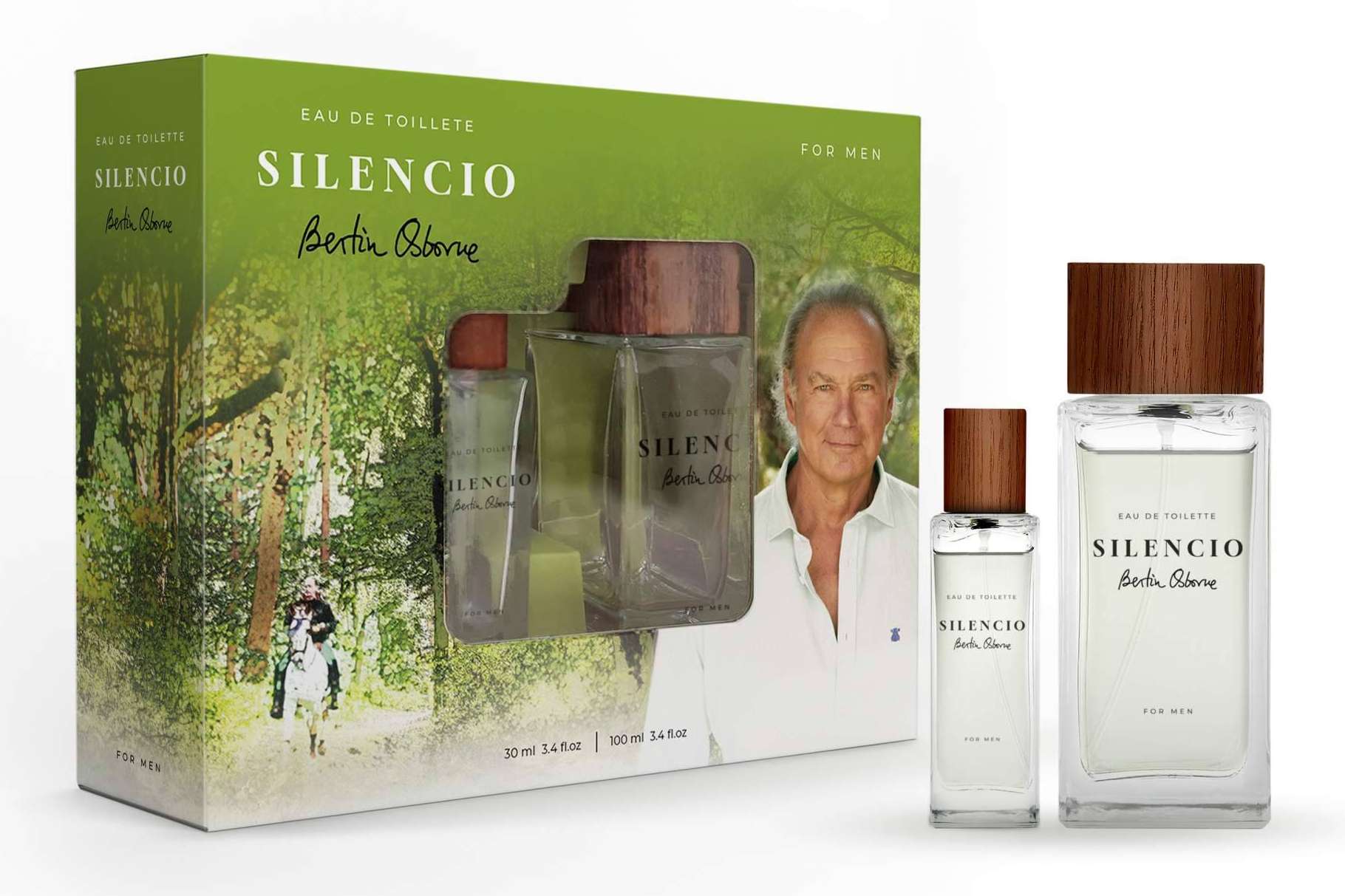Bertín Osborne lanza su primera fragancia Silencio de la mano de Laboratorios Natuaromatic