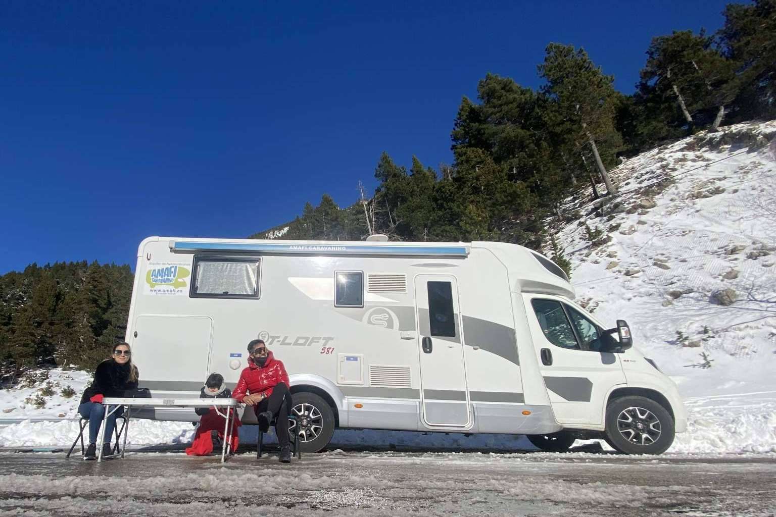 Deportes de montaña en autocaravana, de la mano de Amafi Caravaning