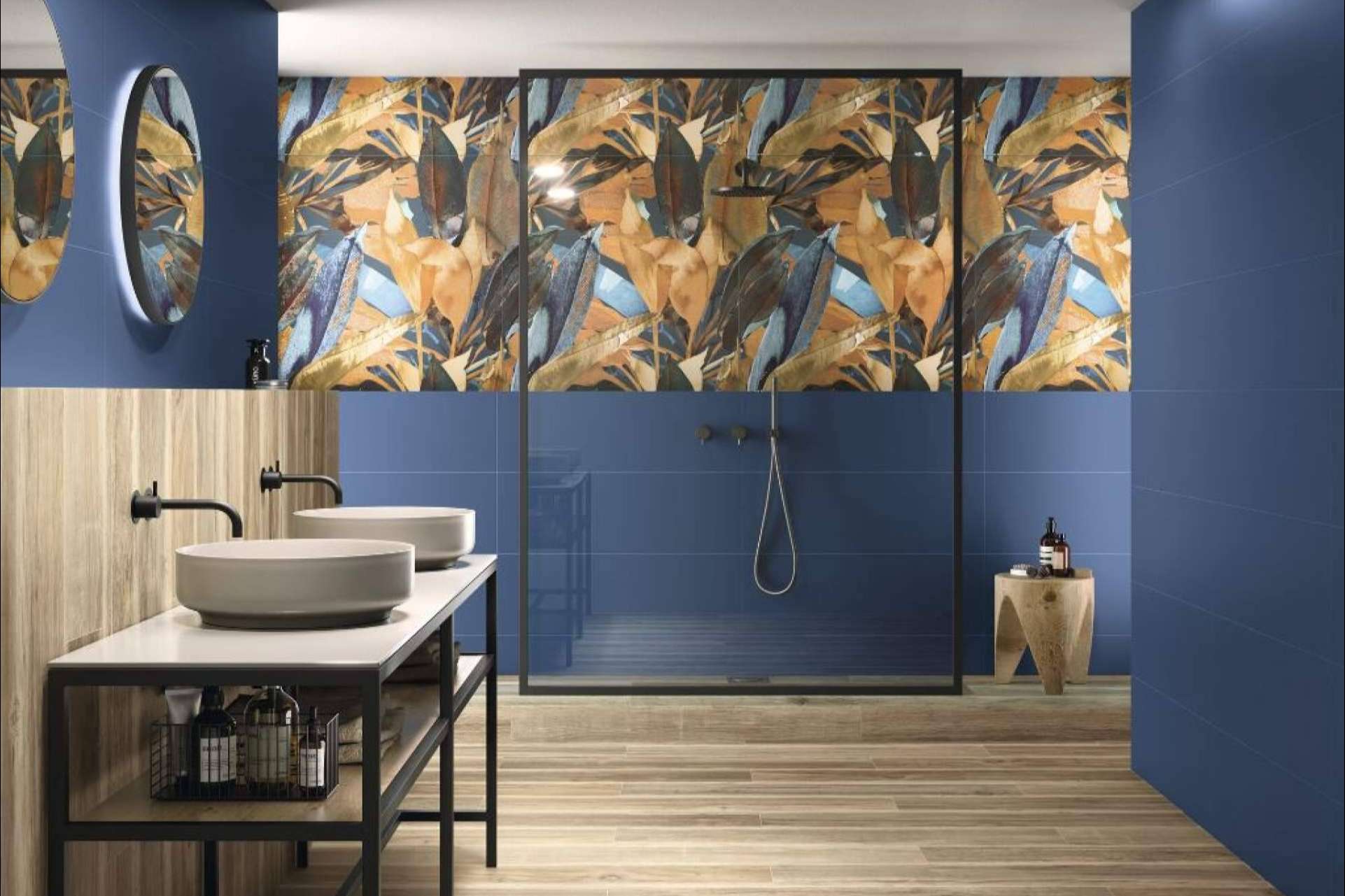 La belleza inigualable de los azulejos decorativos con flores o motivos vegetales