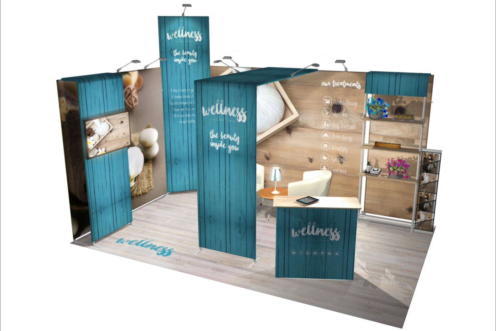 Olika Stands es especialista en fabricación de stands reutilizables