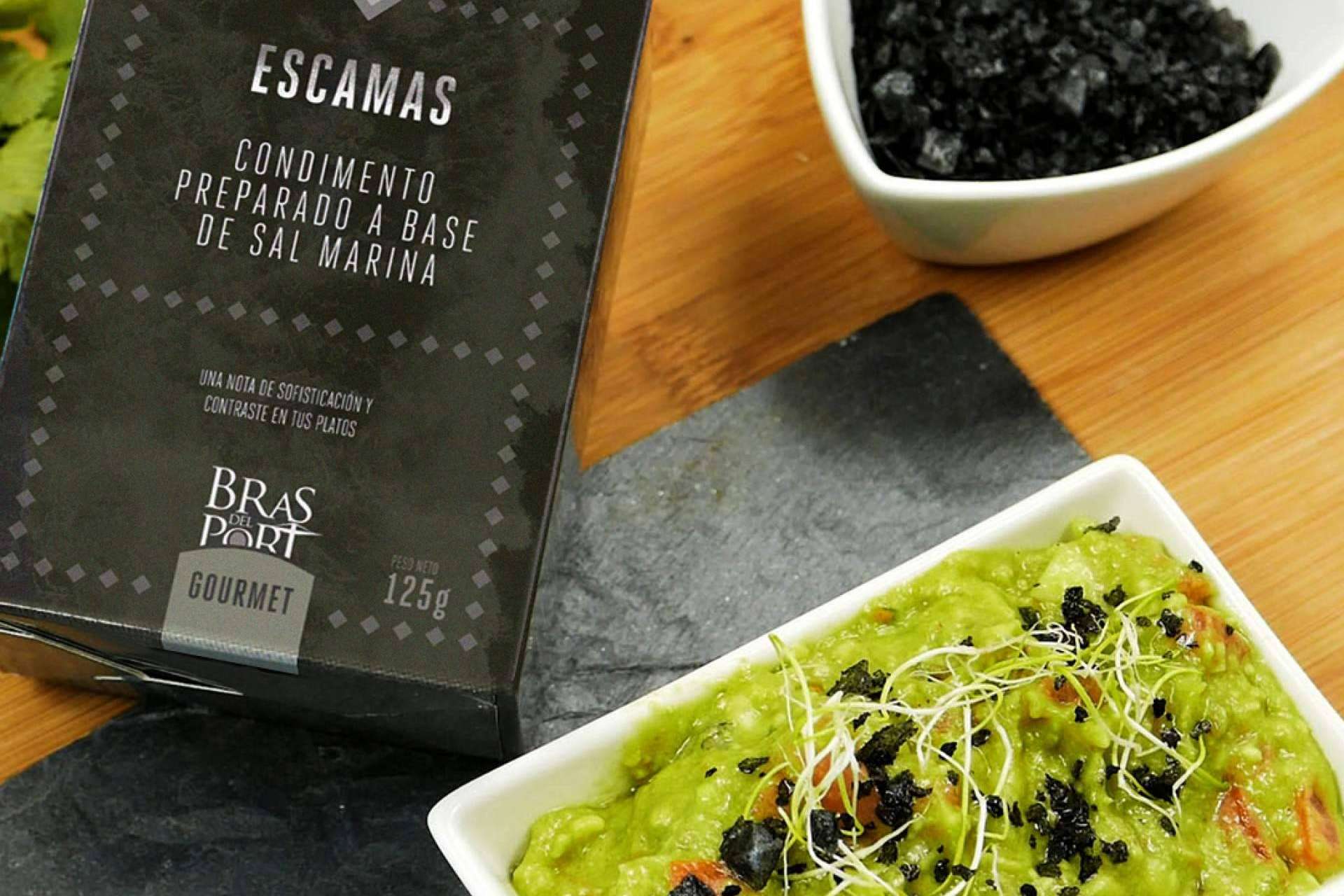 Bras del Port ofrece escamas de sal marina gourmet