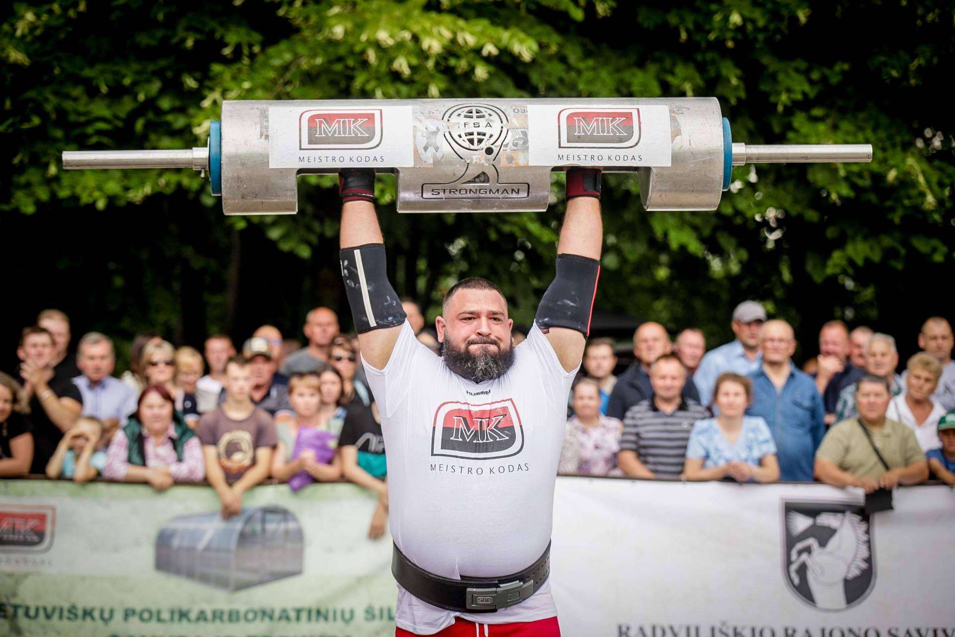 Una de las personalidades más destacadas en strongman, Juan Ferrer