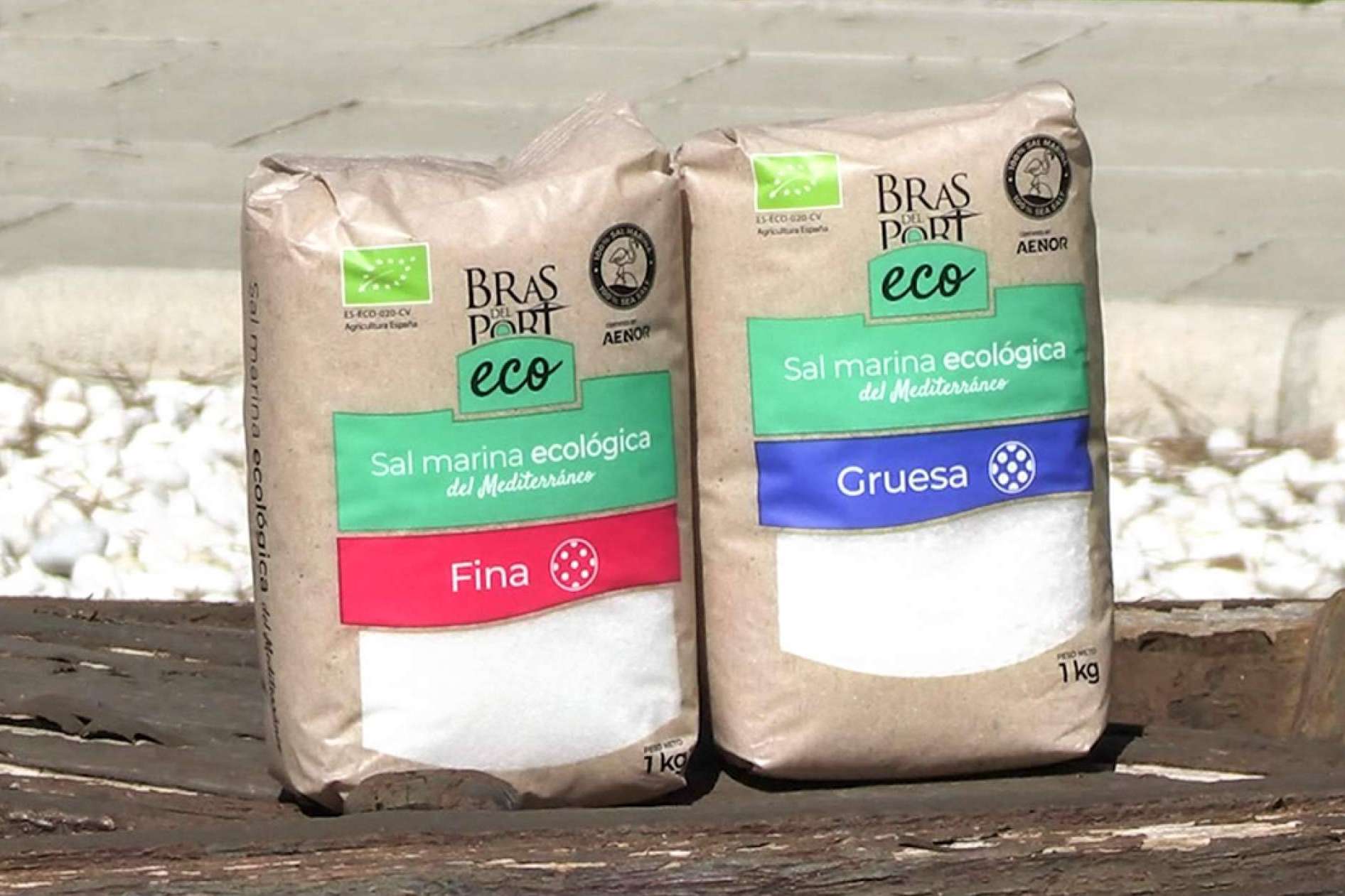 La sal marina producida en las salinas de Santa Pola que cuenta con sello ecológico y es ejemplo de sostenibilidad